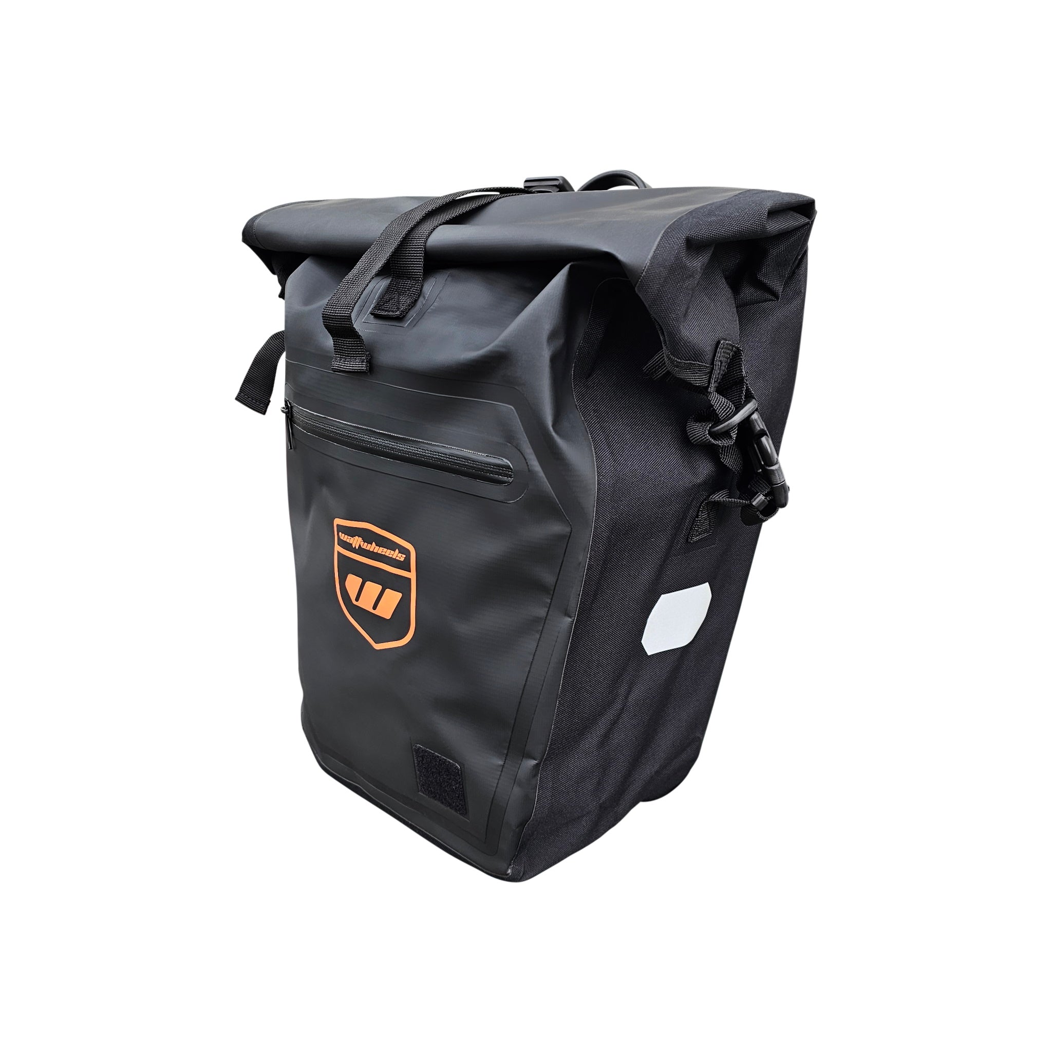 Watt Wheels Expedition Waterproof Pannier Bag Black 99bikes .nz