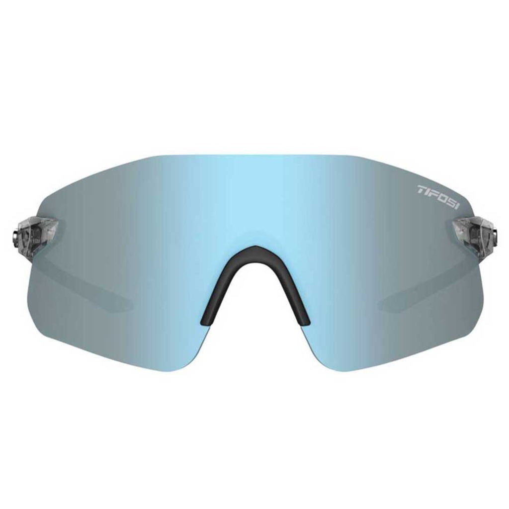 Tifosi Vogel SL Cycling Sunglasses Crystal Smoke/Smoke Bright Blue Len –