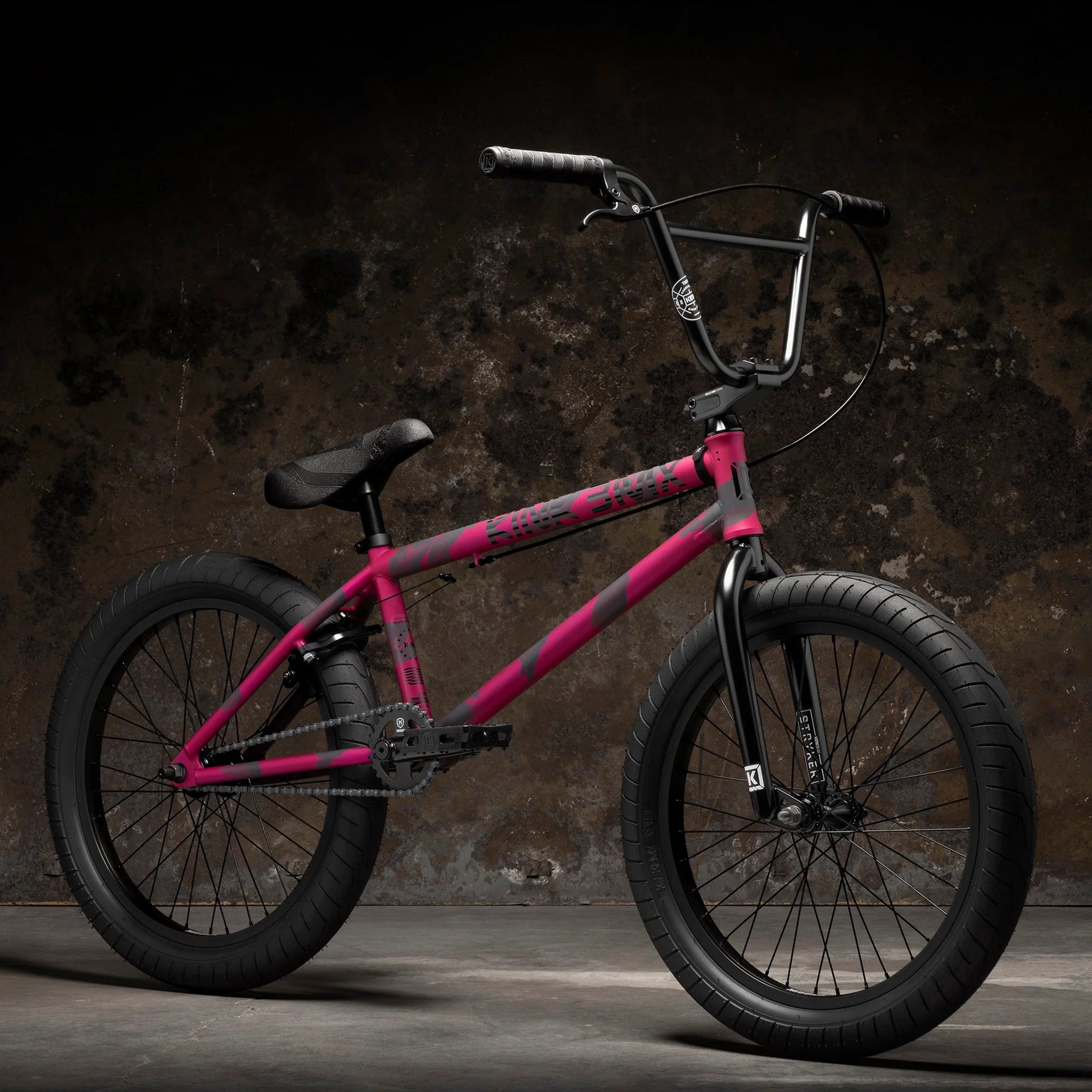 Purple kink cheap bmx bike