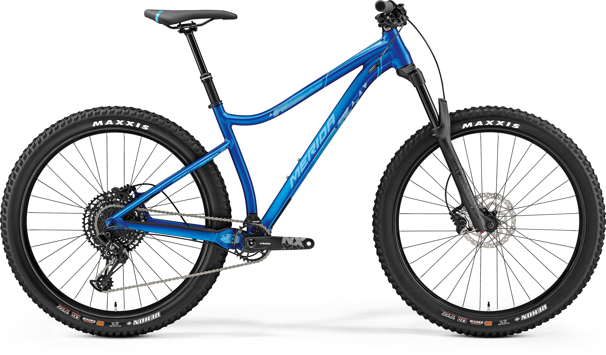 Merida Big Trail 600 Hardtail Mountain Bike Blue 2019 99bikes