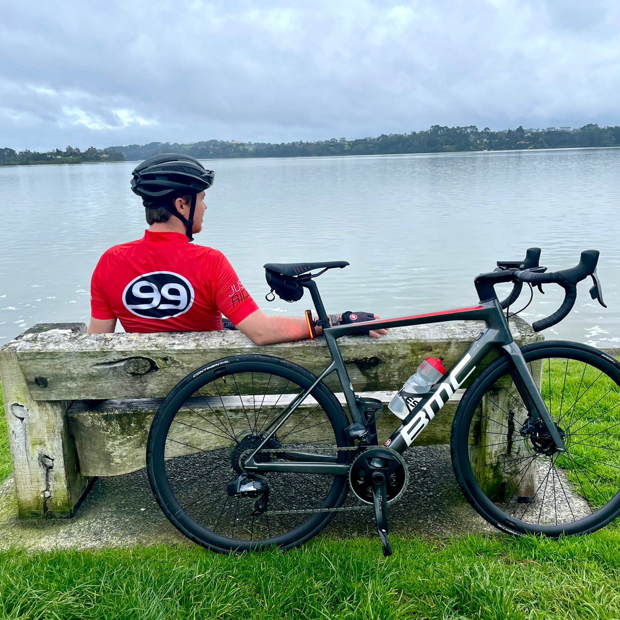 99 Bikes Road Short Sleeve Jersey Zipped Red 99bikes .nz