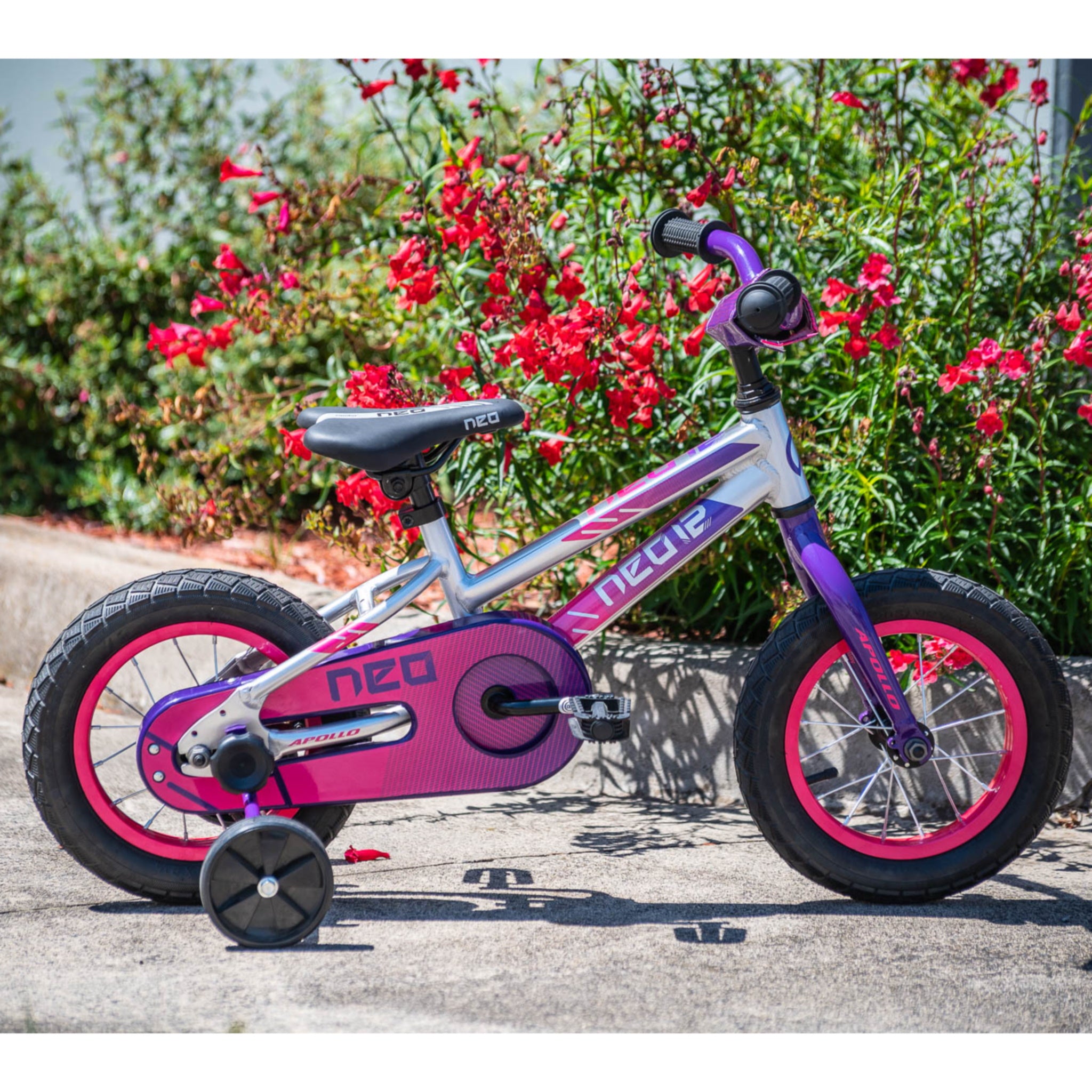 Apollo balance bike outlet pink