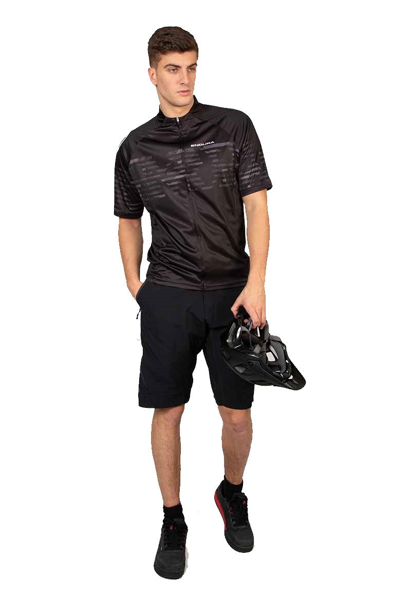 Endura Hummvee Ray II Short Sleeve Jersey Black