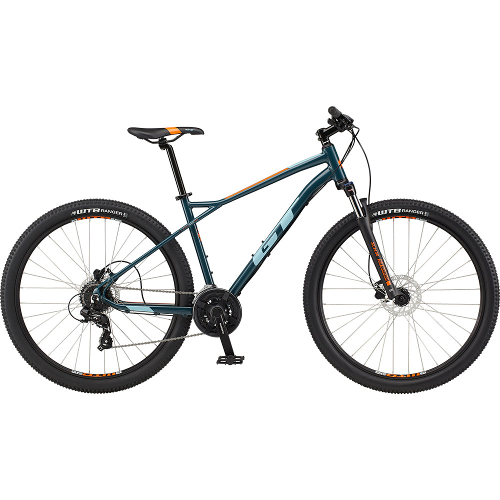 Blue gt clearance mountain bike