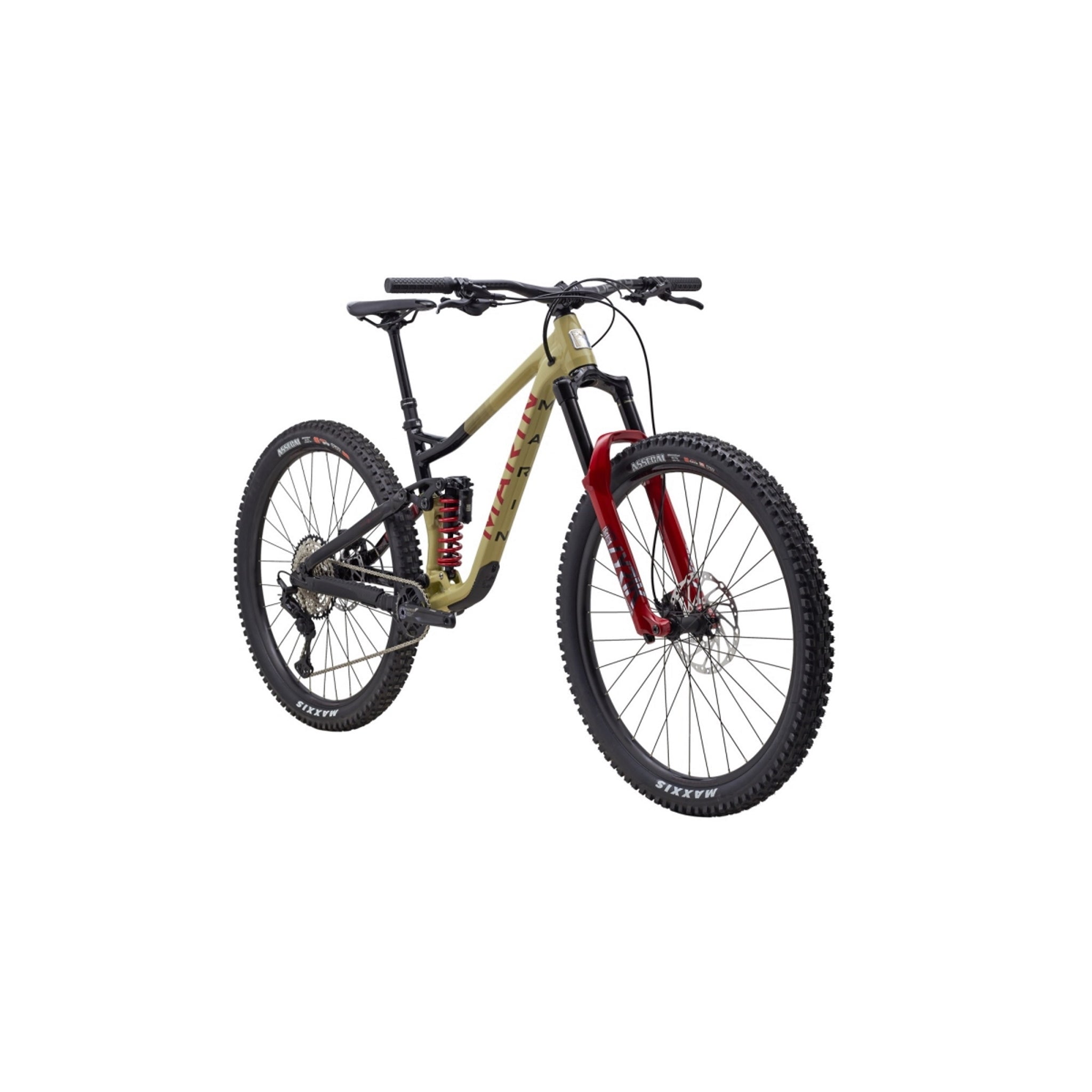 Marin Alpine Trail XR All Mountain Bike Tan Black Red 99bikes .nz