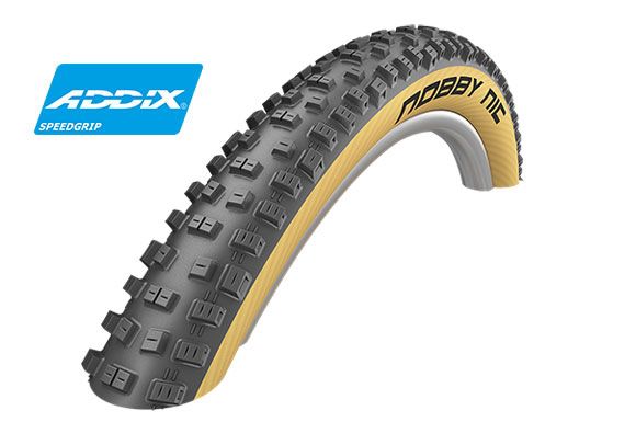 Schwalbe Tyre Nobby Nic 27.5 x 2.4 Evolution Folding Addix Soft orang 99bikes .nz