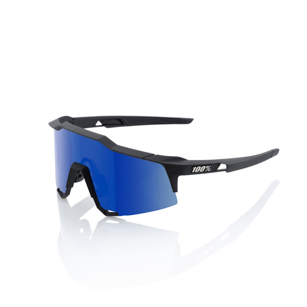 100% Glasses Speedcraft SL - Matt Metallic Digital Brights - Smoke Lens