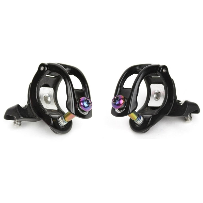 SRAM MatchMaker X Shifter Clamp Black/Rainbow Bolts