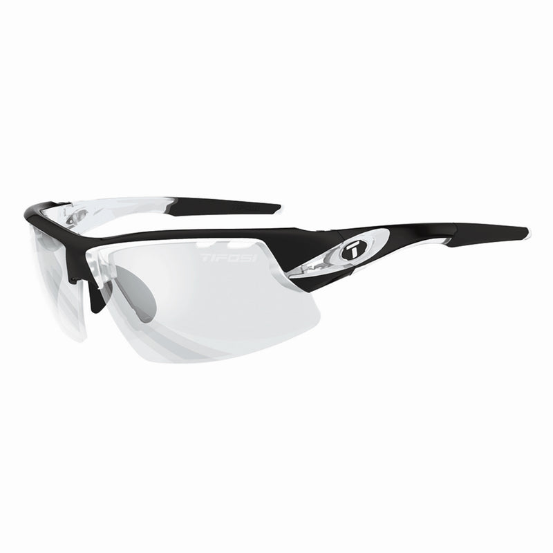 Tifosi Crit Cycling Sunglasses Crystal Black/Light Night Fototec Lens