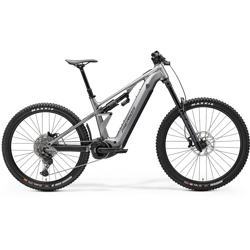 Merida eOne-Eighty 500 Electric Enduro Bike Gunmetal Grey/Black