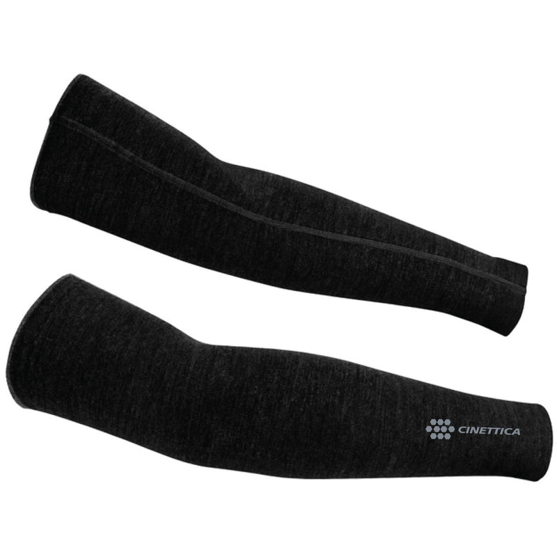 Cinettica Merino Wool Arm Warmers Black