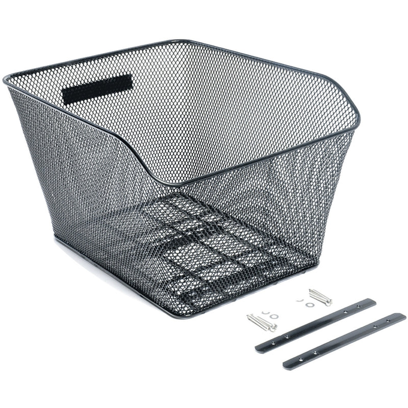 Azur Mesh Rear Basket Black