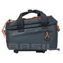 Basil Miles Tarpaulin Trunkbag MIK 7L Black Orange