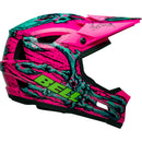 Bell Sanction 2 DLX MIPS Full-Face Helmet Bonehead Gloss Pink/Turquoise