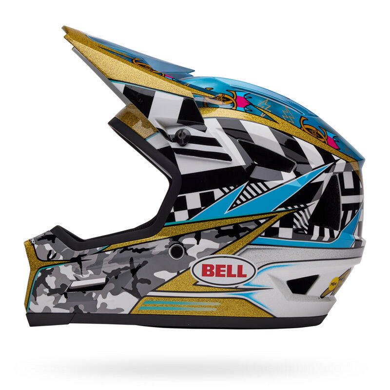 Bell Sanction 2 DLX MIPS Full-Face Helmet Caiden Gloss Black/White