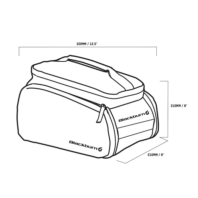 Blackburn Local Trunk Bag - Rack Top