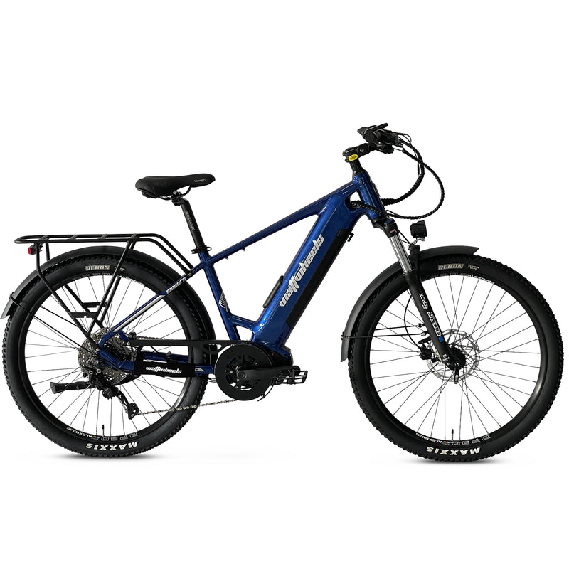 Wattwheels Bighorn S Electric Bike 720Wh Battery Deep Sea Blue