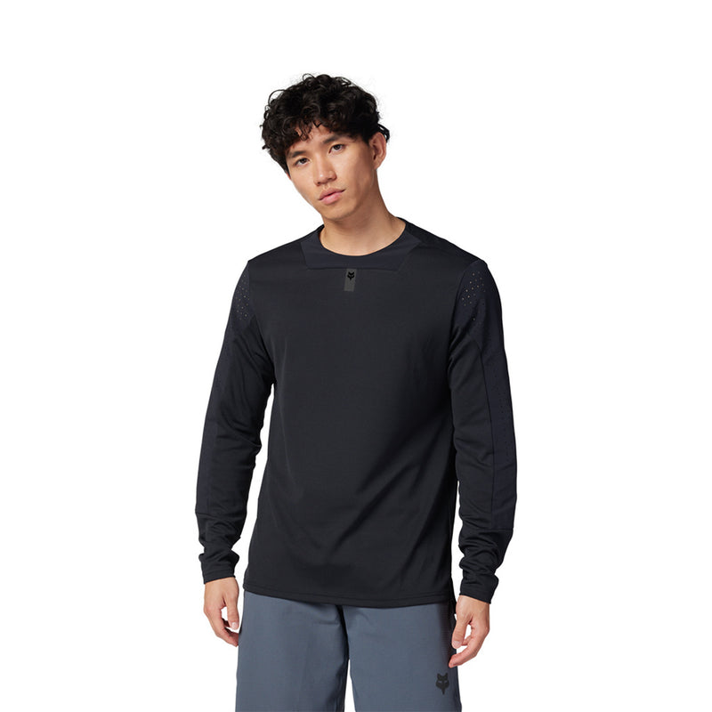 Fox Defend Long Sleeve Jersey Black