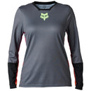 Fox Women's Defend Race Long Sleeve Jersey Pewter