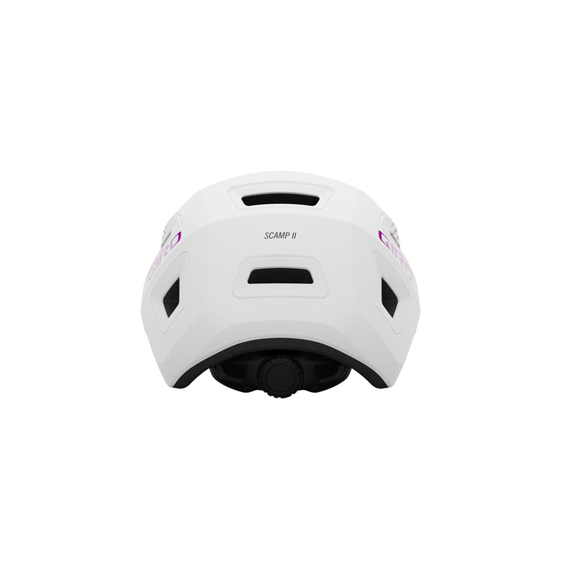 Giro Scamp II Youth Bike Helmet Matte Purple Towers