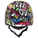 Krash Street Writer Youth Black/Neon Helmet