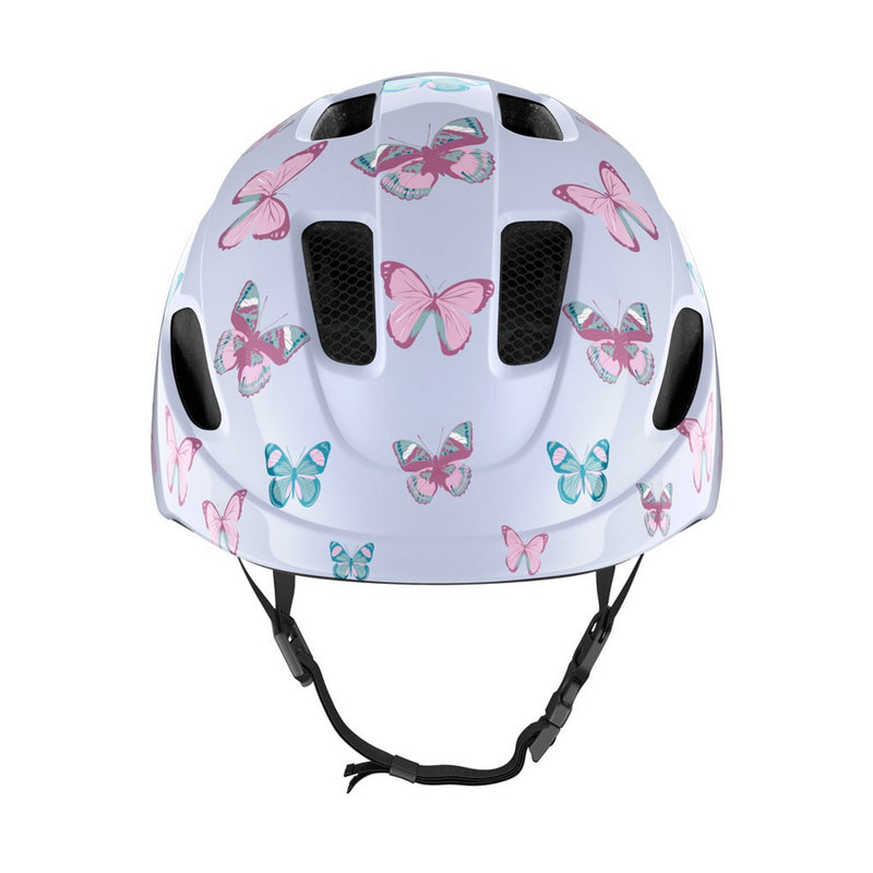 Lazer Nutz Kineticore Kid's Helmet Pink Butterflys