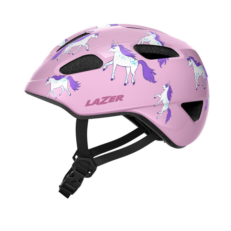 Lazer Nutz Kineticore Kid's Helmet Pink Unicorns