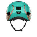 Lazer Nutz Kineticore Kid's Helmet Teal Leopard