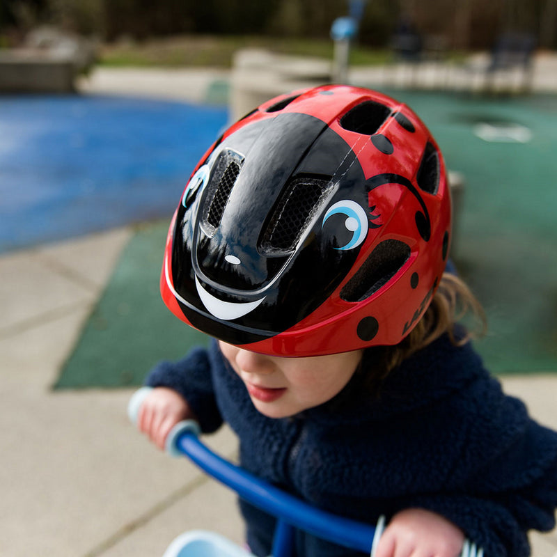 Lazer Pnut Kineticore Toddler Helmet Ladybug