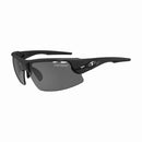 Tifosi Crit Cycling Sunglasses Matte Black/Smoke/AC Red/Clear Lens