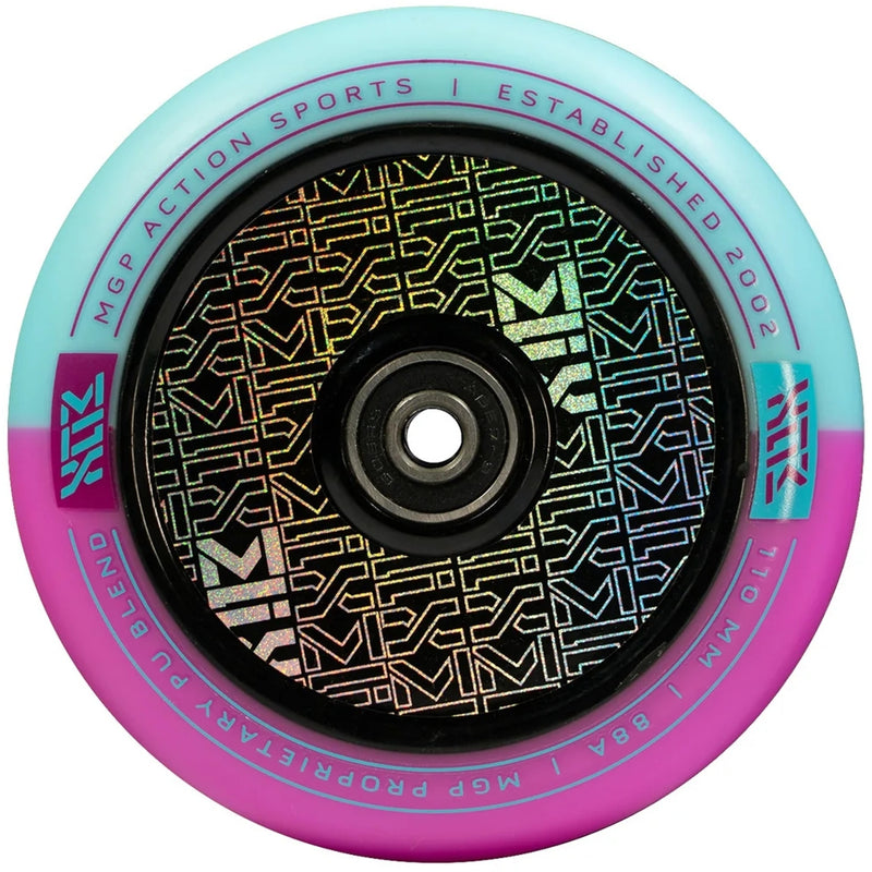 Madd Gear Holographic Scooter Wheel 110mm Pink/Teal