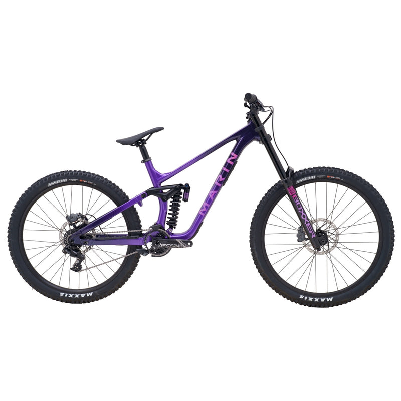 Marin Quake Downhill Mountain Bike Purple Fade