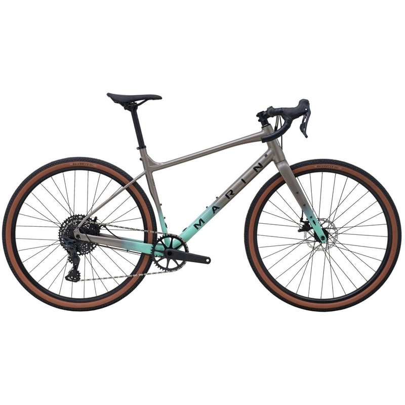 Marin Gestalt X10 Gravel Bike Silver/Cyan