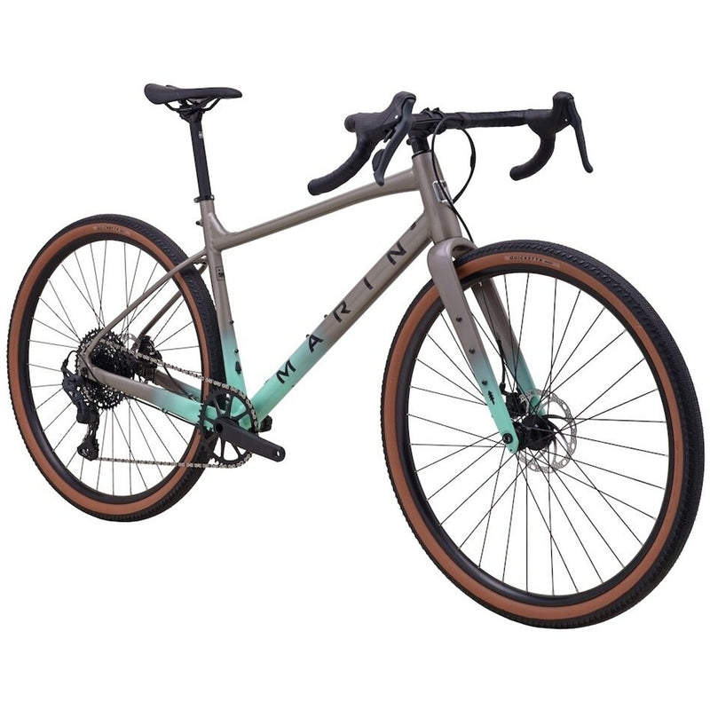 Marin Gestalt X10 Gravel Bike Silver/Cyan