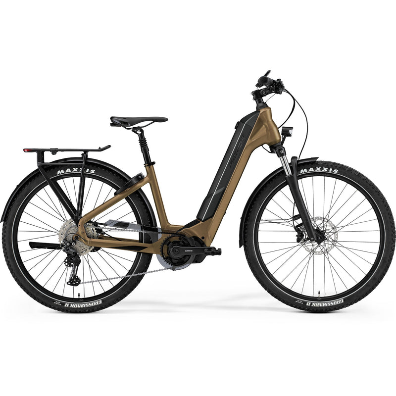 Merida Espresso CC 575 EQ Trekking Electric Bike 750Wh Matt Sparkling Gold