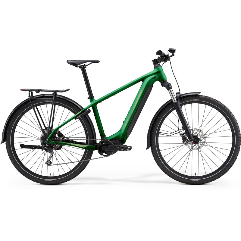 Merida eBig Nine 400 EQ Electric Mountain Bike 630Wh Battery Matt Evergreen