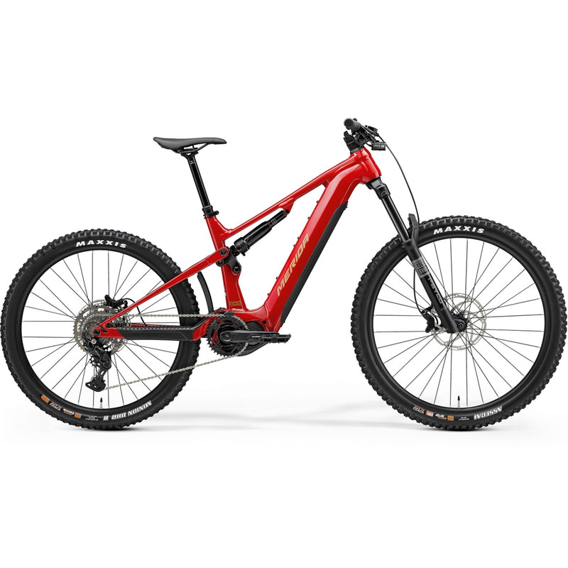 Merida eOne Sixty 400 Electric Enduro Bike 630Wh Battery Heritage Red