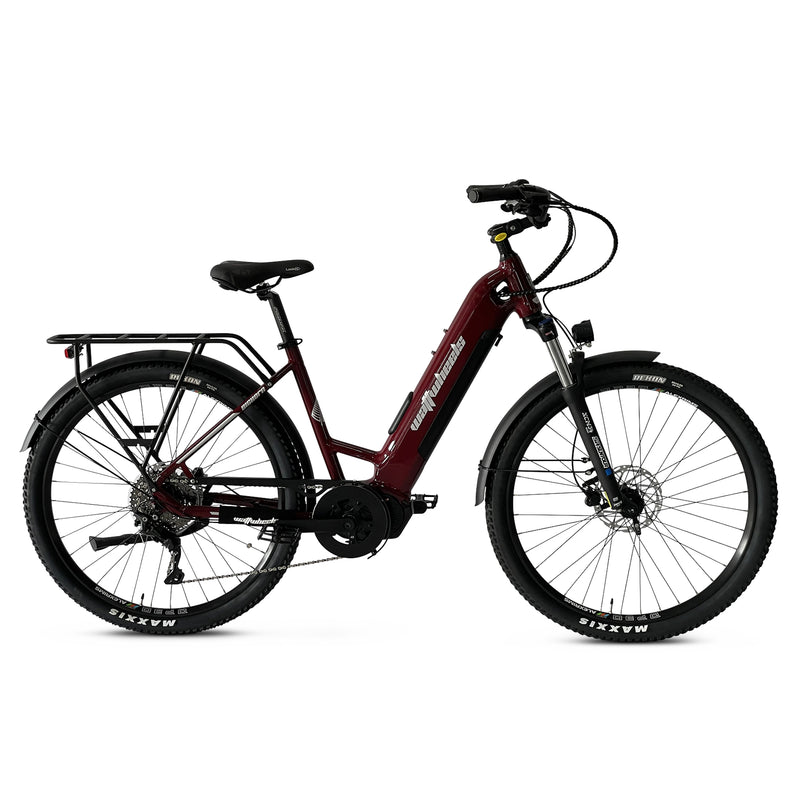 Wattwheels Bighorn LS Electric Bike 720Wh Battery Moroccan Red