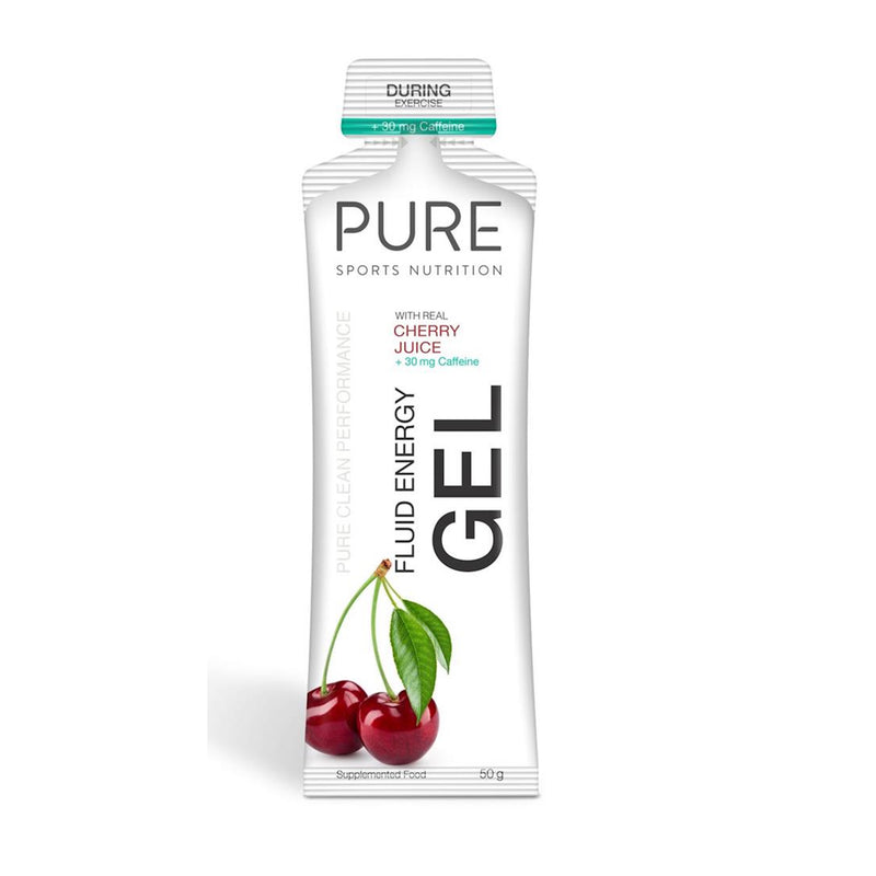 PURE Energy Gel 50g Cherry & Caffeine