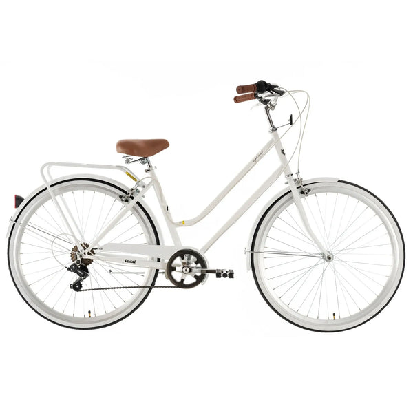 White women's online cruiser bike