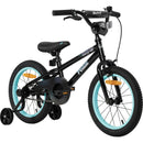 Pedal Buzz 16" Kids Bike Black/Blue (Sprinkles)