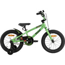 Pedal Hoot 16" Kids Bike Green