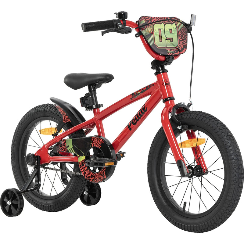 Pedal Hoot 16" Kids Bike Red/Black