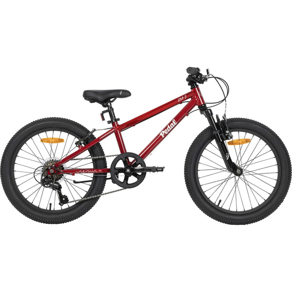 Pedal Zap 20" Kids Bike Red/Grey