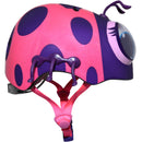 Raskullz Lady Bug Toddler Pink/Purple Helmet