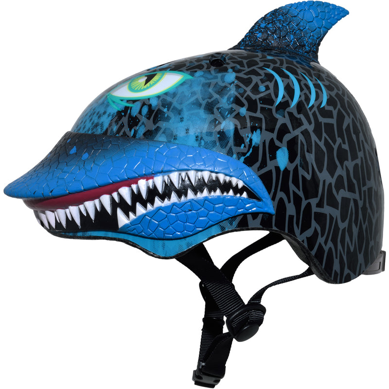 Raskullz Shark Attack Child Black/Blue Helmet