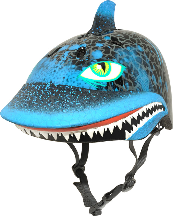 Raskullz Shark Attack Child Black/Blue Helmet