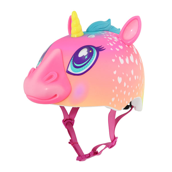 Raskullz Super Rainbow Unicorn Child Pink Helmet