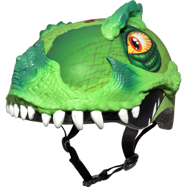 Raskullz T-Rex Awesome Child Green Helmet