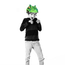 Raskullz T-Rex Awesome Child Green Helmet